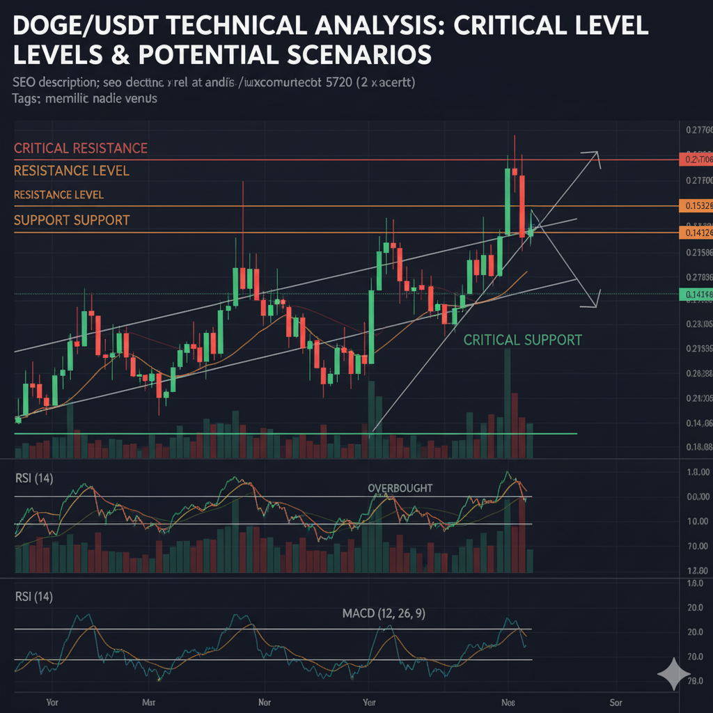 DOGE/USDT Technical Analysis: Critical Levels and Potential Scenarios