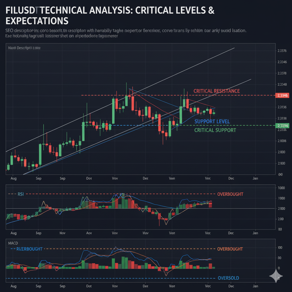 FILUSDT Technical Analysis: Critical Levels and Expectations