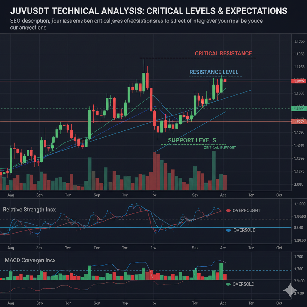 JUVUSDT Technical Analysis: Critical Levels and Expectations