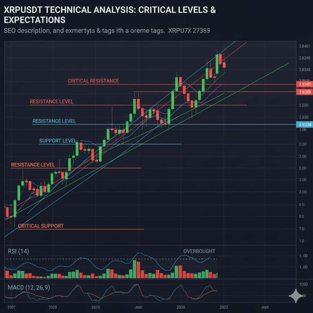 XRPUSDT Technical Analysis: Critical Levels and Expectations